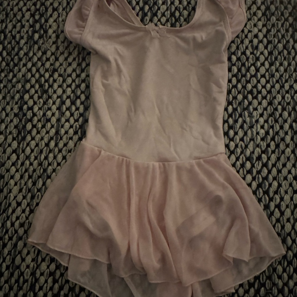 Capezio Soft Pink Dance Leotard with Skirt